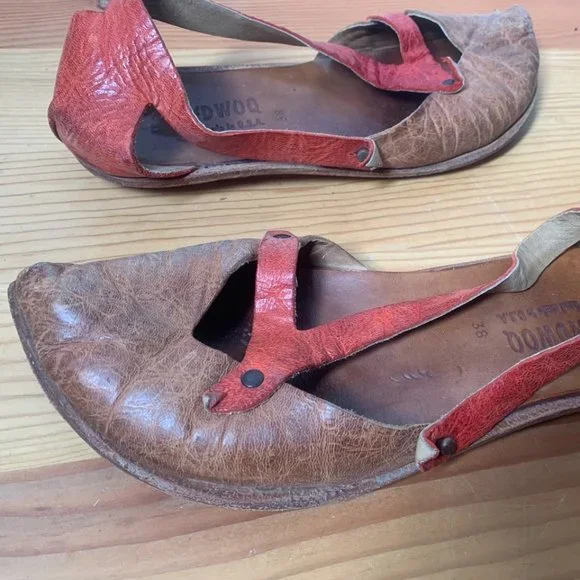 Cydwoq pointed toe maryjanes (barefoot, wide toe box) - Picture 2 of 5